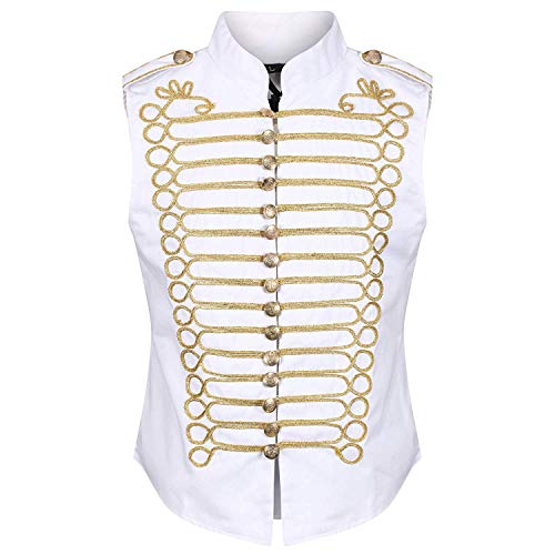 Amazon.com: Ro Rox Steampunk Napoleon Sleeveless Military Drummer